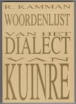 Kamman,R - Woordenlyst van het dialect van kuinre