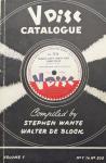 Wante, Stephen, Block, Walter De, ( comp.) - V- Disc Catalogue