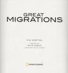 Karen Kostyal - Great Migrations Varilux | official companion to the national geographic great migrations series