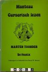 Marten Toonder, Jeroen Brouwers - De feunix gevolgd door onderwerpen voor een gedachtenwisseling door Roosje W. Breuner