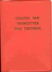 Mao Tsetoeng - Citaten van Voorzitter Mao Tsetoeng (Het Rode Boekje)