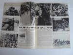 Indie Artikel - Soekarno beveelt de verdelging aller Nederlanders, Prof Dr.C.Gerretson, 1pp & De Bevrijding van Singapore, 2pp