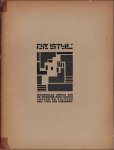 Theo Van Doesburg - Stijl, Maandblad gewijd aan de moderne beeldende vakken en kultuur. 2e Jaargang, Nummer 9
