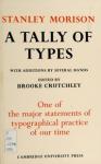 Morison, Stanley - A Tally of Types