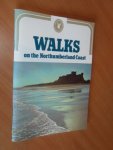 Hopkins, Tony - Walks on the Northumberland coast. A guide to nine walks of between three and seven miles in length on and near the Northumberland coast and one linear coastal walk of twenty five miles.