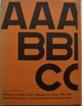 N.N./ ABC - ABC Beiträge zum Bauen 1924-1928 / serie 1 + serie 2 / Komplette Folge / Complete reprint