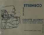 CORNEILLE - Corneille - Galerie Colette Allendy, Paris - 1953 Exposition announcement - [Cobra drawing]