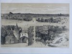 Lithografie - Hoogsoeren, Putten, Het oude Loo