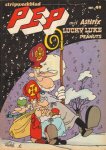 Diverse auteurs - PEP 1973 nr. 49, stripweekblad, 7 december met o.a. DIVERSE STRIPS   (ASTERIX/BLUEBERRY/KRAAIENHOVE/LUCKY LUKE/TITUS/DE GENERAAL)/ROLLING STONES/DE GENERAAL & SINTERKLAAS (COVER TEKENING + STRIP), goede staat