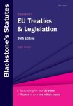 Nigel (visiting Professor Of European Law At The Europa-institut Foster - (1) Blackstone'S Eu Treaties   Legislation