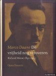 Daane, Marco - De vrijheid nog veroveren. Richard Minne 1891-1965