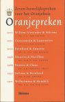 Linden, C.A. ter - Oranjepreken. Zeven huwelijkspreken voor het Oranjehuis