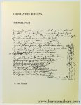 Strien, A. van. - Constantijn Huygens. Mengelingh. Tekstuitgave met inleiding en toelichtingen.