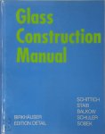 Christian Schittich 84048, Dieter Balkow 84058 - Glass construction manual