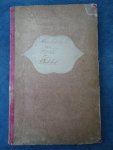 N.n.. - Oud plakboek d.d. 1855.