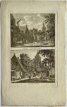 J. Bulthuis, K.F. Bendorp - Antieke prent Zeeland: 't Dorp Oostersouburg (Oost-Souburg) / Zelve Anders.