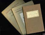 DOOLDER, Anton den / RITTER, P. / STOKVIS, Benno - Lodewijk van Deyssel 1864 - 22 september - 1934 / Lodewijk van Deyssel / Lodewijk van Deyssel, een samenvattende studie.