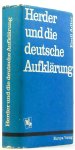 HERDER, J.G., ADLER, E. - Herder und die deutsche Aufklärung. Ins Deutsche übertragen von I. Fischer.