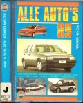 Kempen Ric van - Alle auto's 1989  Meer dan 400 modellen overzichtelijk gerangschikt, benzine, diesel, combi, 4 WD, terrein, prijslijst, kentekens, wegenbelasting