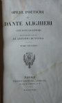 Buttura, Di Antonio - Opere Poetiche di Dante Alighieri con note di diversi