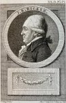 Vinkeles, Reinier. - Original print, 1795 I Portret van Jan Bernd Bicker (1746-1812) door Reinier Vinkeles.