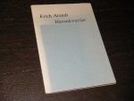 Arendt, Erich - Havenkwartier [gesigneerd]. Met een illustratie van Christoph Meckel en een facsimile van het handschrift van de auteur