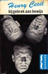 Henry, Cecil - Bij gebrek aan bewijs