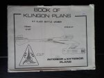  - Book of Klingon Plans, D7 Class Battle Cruise, Star Trek