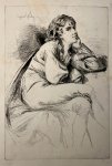 Francis Seymour Haden (1818-1910), after Joseph Wright of Derby (1734-1797) - Antique print, etching and drypoint | Thomas Haden of Derby, published 1864, 1 p.