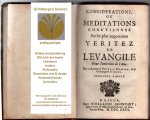 Crasset, Jean - Considerations, ou meditations chrétiennes sur les plus importantes veritez de l'evangile pour l'entretien de l'ame.