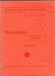 Schoep, C. J.; H. menkveld - Inleiding tot de Theorie van het Bakkersvak. Deel III: Warenkennis