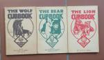 Cat, Bob - 3 titels: 1. The Wolf Cubbook + 2. The Bear Cubbook + 3. The LIon Cubbook