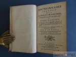M. De Wailly et Richelet, Pierre. - Dictionnaire portatif de la lange Françoise, Extrait du grand dictionnaire de Pierre Richelet. Tome second.