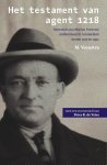 Monique Veenstra - Het testament van agent 1218