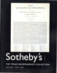 SOTHEBY'S - The Texas Independence Collection