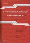 Weber, W.M. - De meningen van de Filosofen I