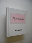Berkel, G. van,  Deelstra-Boerhof, M. en Horjus, S. - Namenboekje Meisjes   (omgekeerd Jongens)