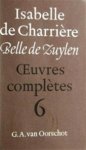 I. de Charrière 236539, B. de Zuylen - Oeuvres completes- Tome VI: Correspondance 1800-1805