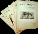 Kunz, F.L. [editor] - Main Currents in Modern Thought vol. vol. 20(1963)1, vol. 23(1967)5, vol. 25(1968-1969)1-4