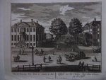 Den Haag. - Vue du Nouveau Voor-hout en venant du Bois. Gesight van het Nieuwe Voor-hout komende uijt het Bosch.