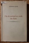 Calvijn, Johannes - Om de eenheid en vrede der Kerk | Johannes Calvijns geschrift Vera christianae pacificationis et ecclesiae reformandae ratio