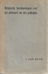 Kuyk, J. van - Historische beschouwingen over het antwoord van den gedaagde. Diss.