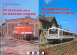 Dieter Riehemann - Kleinbahnen in diesen Tagen. Band 1: Nord- und Westdeutschland; Band 2: Süddeutschland