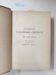Cabrol, Fernand und Henri Leclercq (Hrsg.): - Dictionnaire d'archéologie chrétienne et de liturgie. Halbband 4.2 :