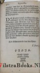 N.N., - Statuten, Ordonnantien, ende Costumen van Frieslandt, Ten bevele van de Heeren Staten des selven Landts, by een vergadert, gheaugmenteert, ende verbetert. Voor de derde-mael van nieuws ghedruckt.