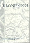 Postma, C. en 7 anderen - Kroniek (1994) van het Land van de Zeemeermin (Schouwen-Duiveland). deel 19