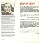 Lapierre, Dominique - The City of Joy  An epic venture into the soul of humanity - filled with love, tenderness and hope for all time