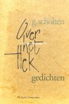 Scholten, G. - Over het hek