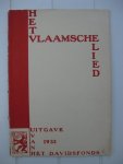 Loos, Edward e.a. - Het Vlaamsche Lied. 25e jaargang.