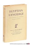 Budge, E.A. Wallis. - Egyptian language. Easy lessons in Egyptian Hieroglyphics with sign list. Seventh edition. Budge, E.A. Wallis. - Egyptian language. Easy lessons in Egyptian Hieroglyphics with sign list. Seventh edition.